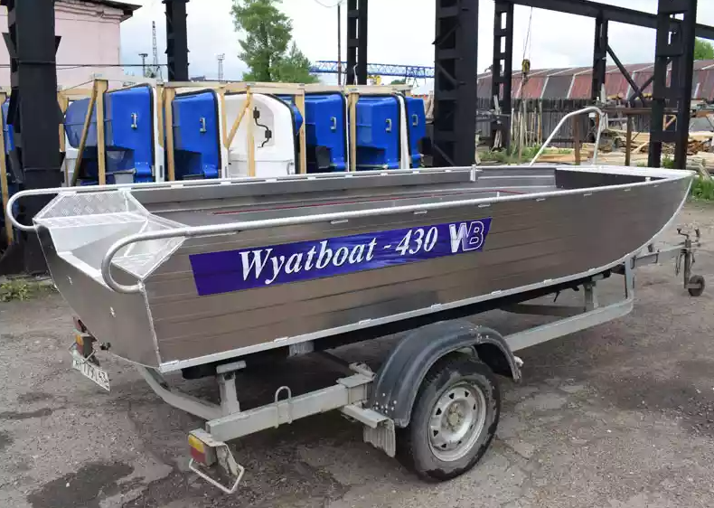 Алюминиевая лодка  Wyatboat-430 Master в Нижнем Новгороде
