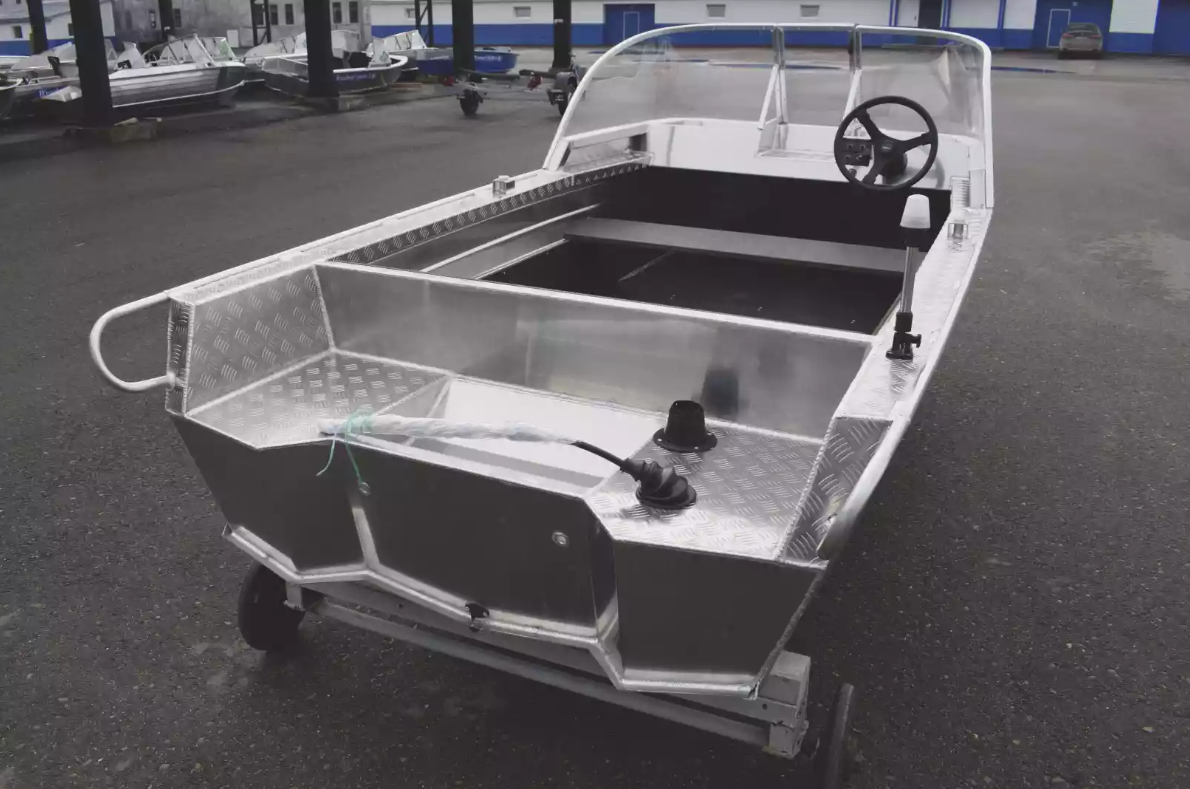 Алюминиевый катер Wyatboat-390 Pro в Нижнем Новгороде
