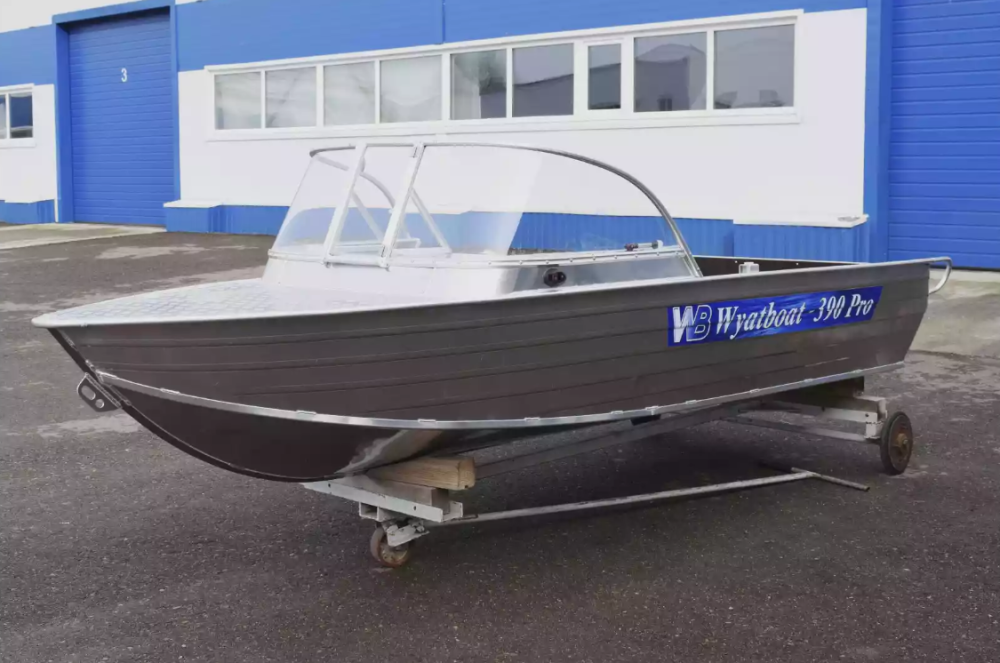 Алюминиевая лодка Wyatboat-390 Pro в Нижнем Новгороде