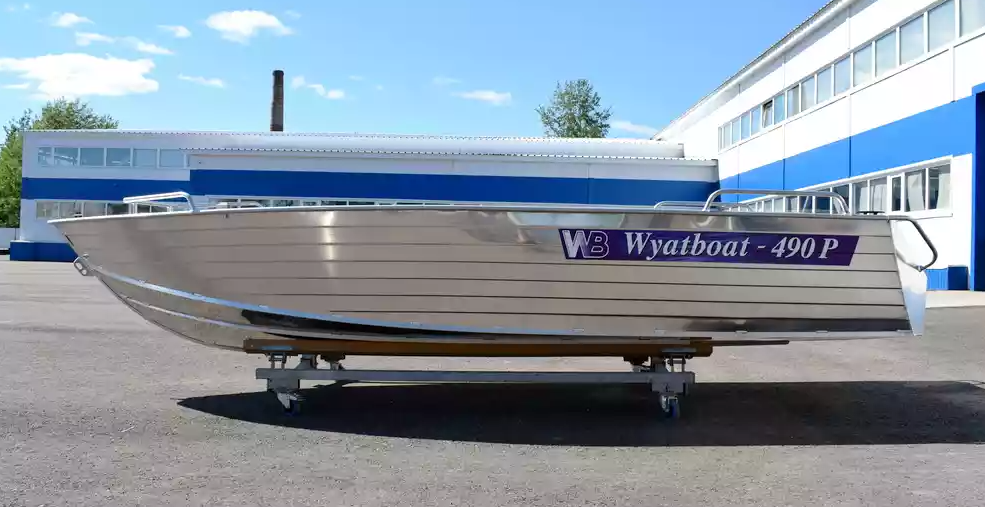 Алюминиевая лодка Wyatboat-490 P в Нижнем Новгороде