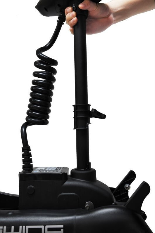 Лодочный электромотор якорь Haswing Cayman B, GPS, 12V, 55Lbs, нога 137 мм в Нижнем Новгороде