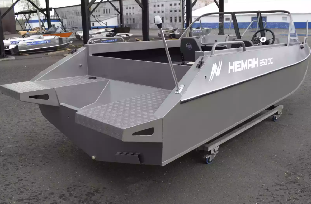 Алюминиевый катер Неман 550 DC в Нижнем Новгороде