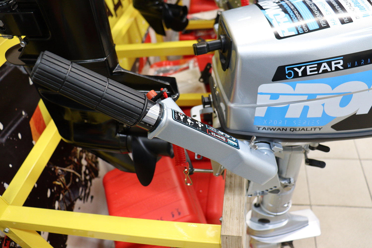 Лодочный мотор PROMAX SP5FHS (внешний бак 12 л) в Нижнем Новгороде