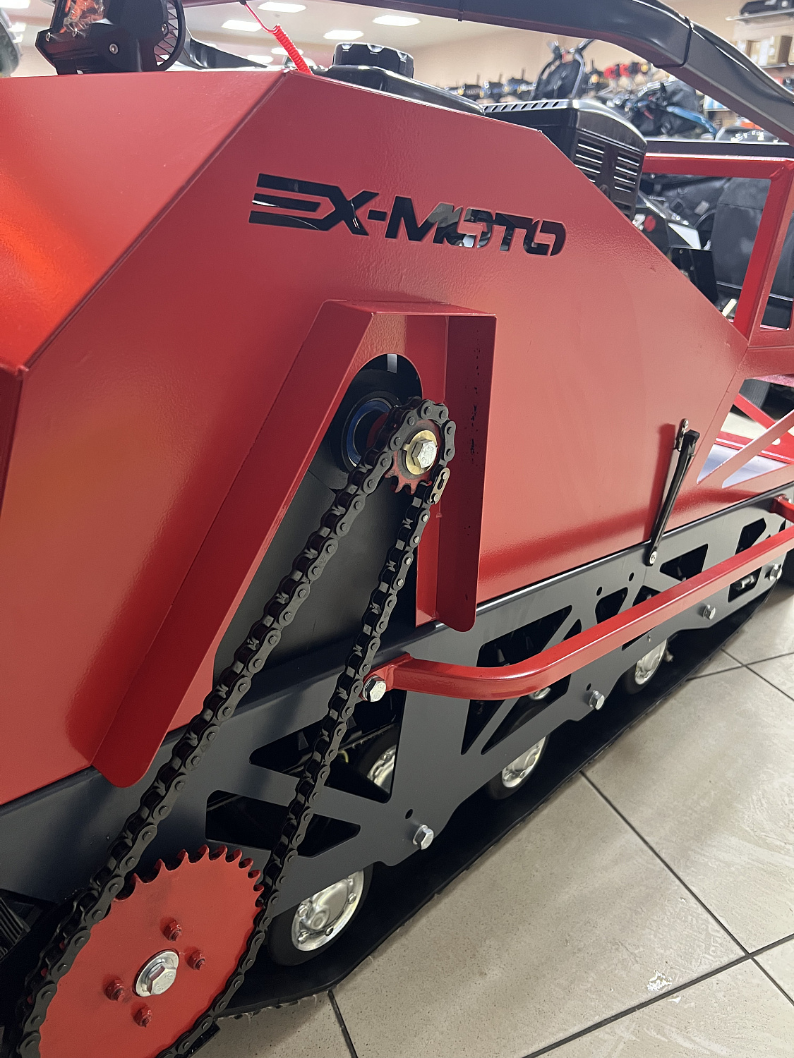 Мотобуксировщик EX-MOTO SNOWDOG S500 15л.с в Нижнем Новгороде