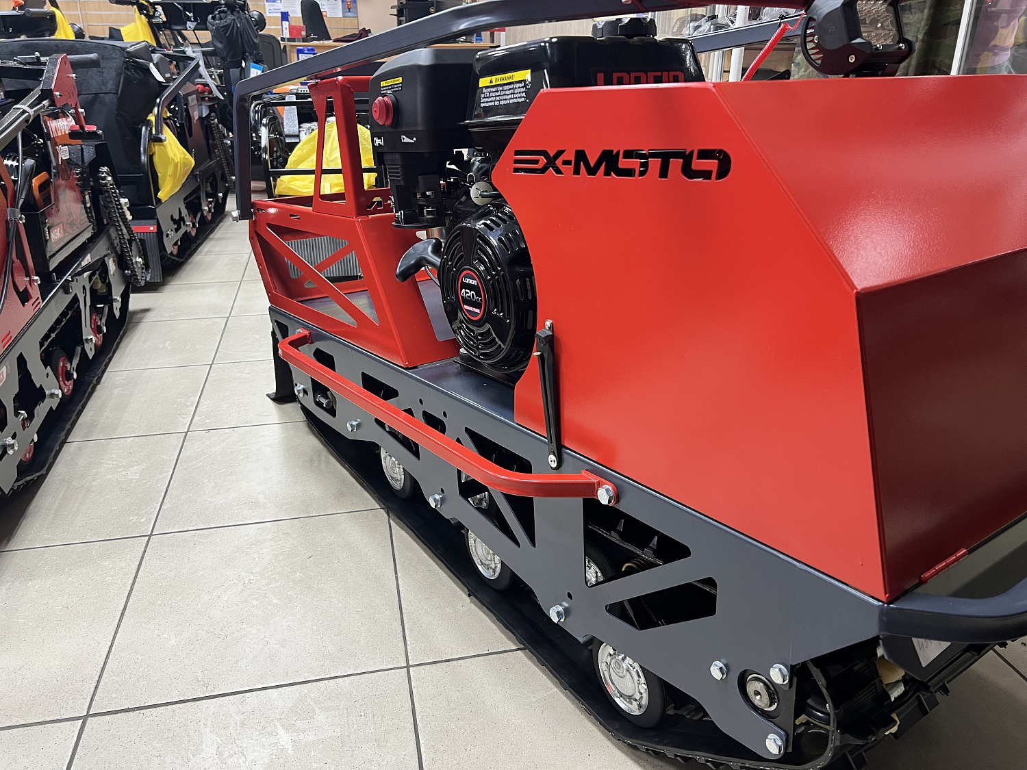 Мотобуксировщик EX-MOTO SNOWDOG S500 15л.с в Нижнем Новгороде