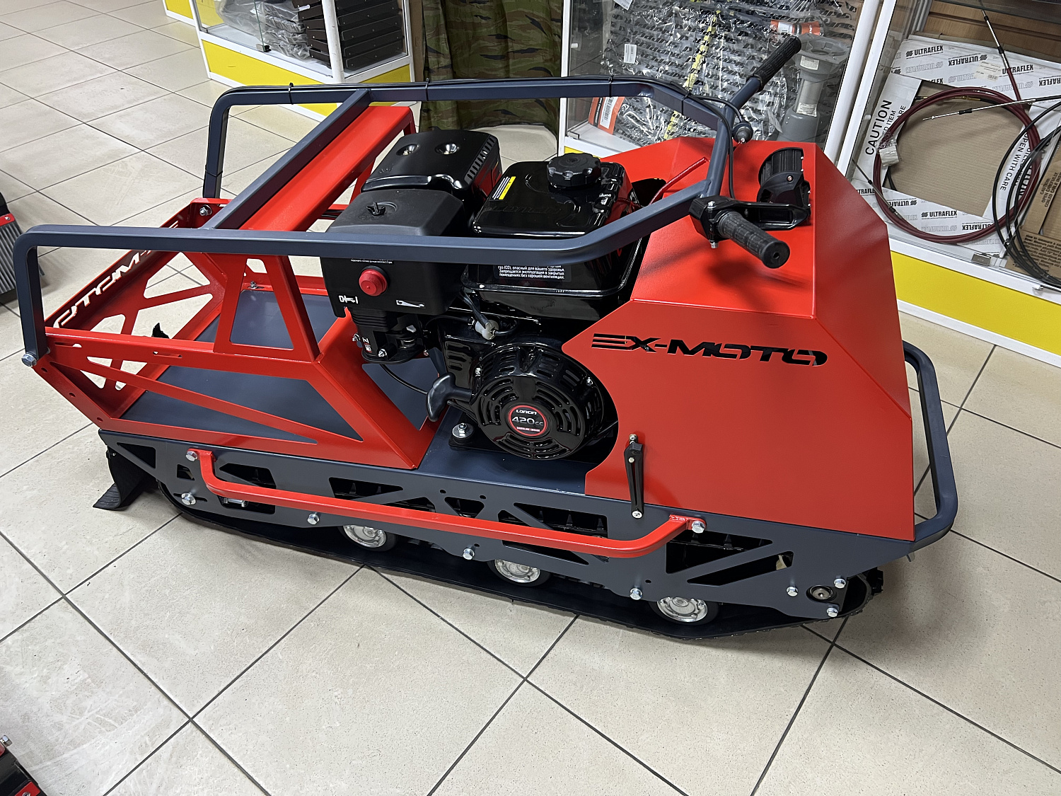 Мотобуксировщик EX-MOTO SNOWDOG S500 15л.с в Нижнем Новгороде