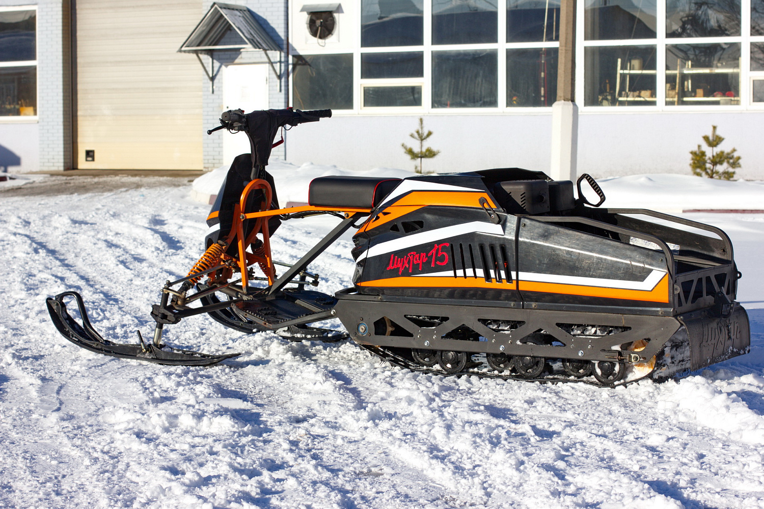 Мотобуксировщик IRBIS Мухтар 15 с лыжным модулем в комплекте в Нижнем Новгороде