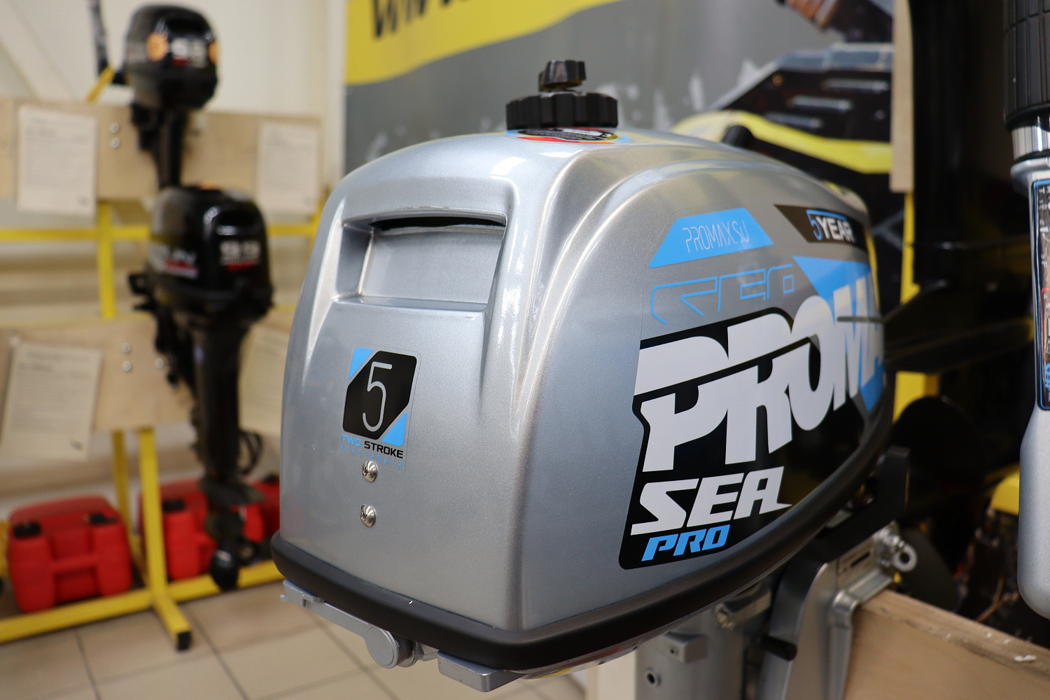 Лодочный мотор PROMAX SP5FHS (внешний бак 12 л) в Нижнем Новгороде