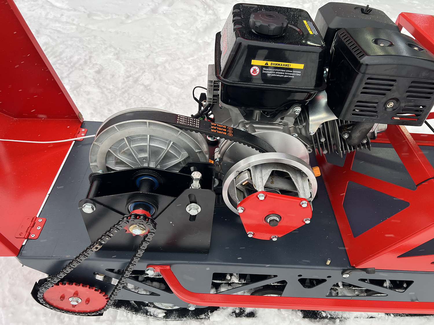 Мотобуксировщик EX-MOTO SNOWDOG S500 15л.с в Нижнем Новгороде