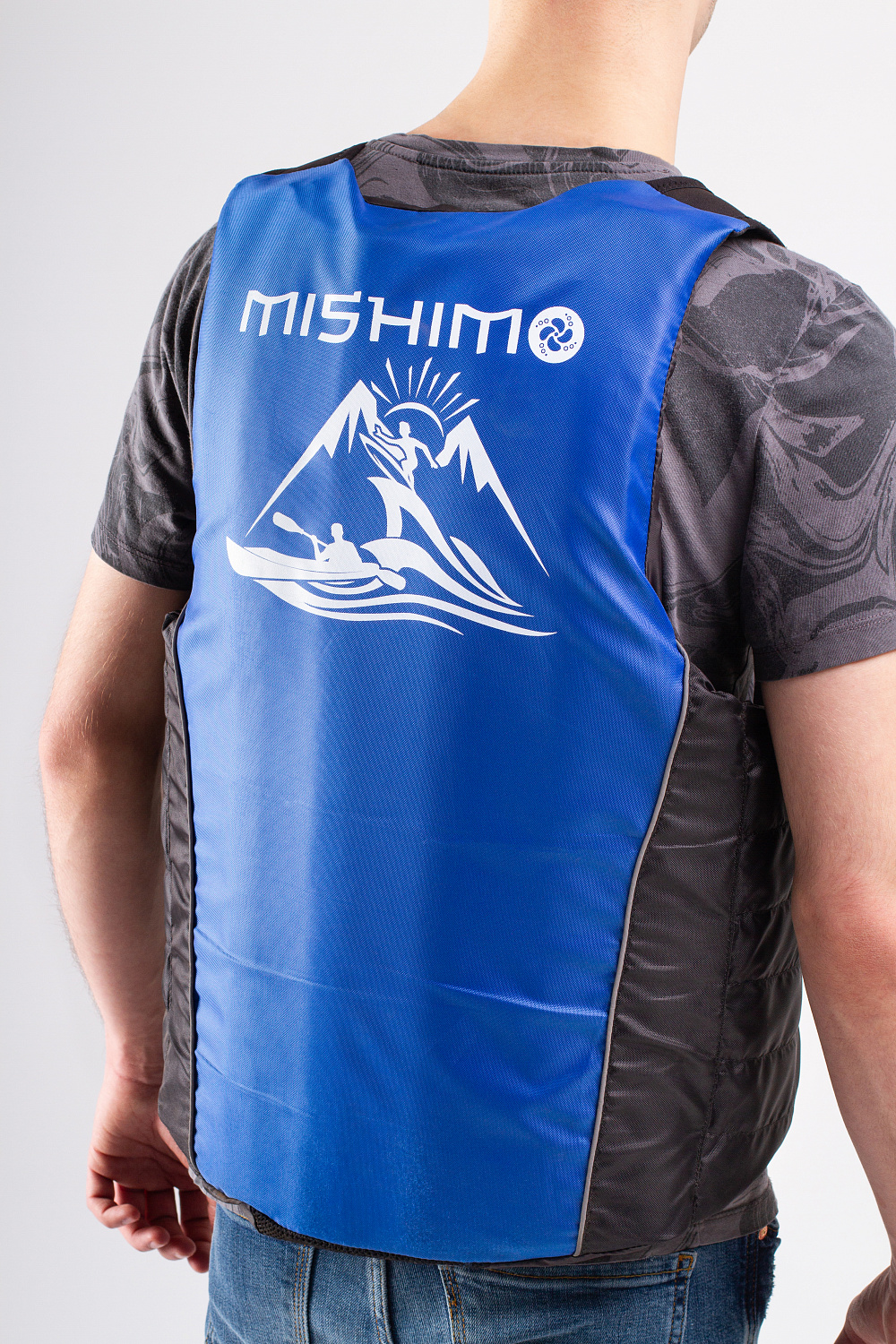 Жилет спасательный MISHIMO PRO Премиум качества Черно-синий в Нижнем Новгороде