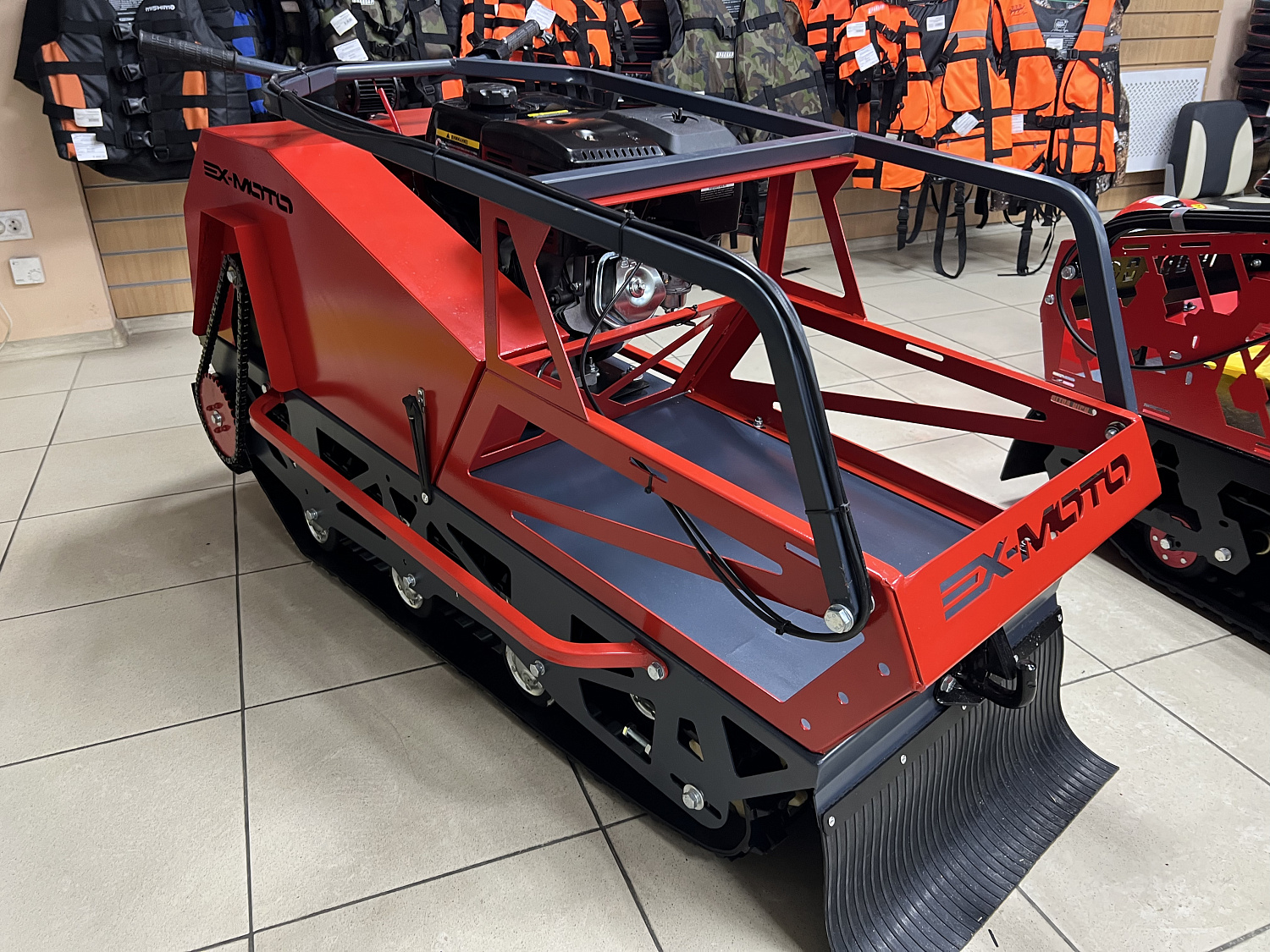 Мотобуксировщик EX-MOTO SNOWDOG S500 15л.с в Нижнем Новгороде