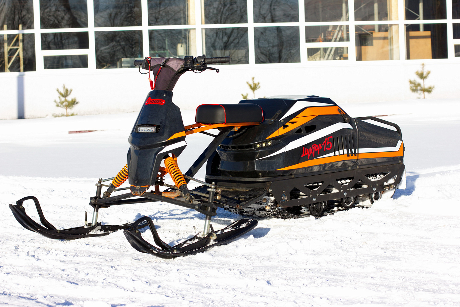 Мотобуксировщик IRBIS Мухтар 15 с лыжным модулем в комплекте в Нижнем Новгороде