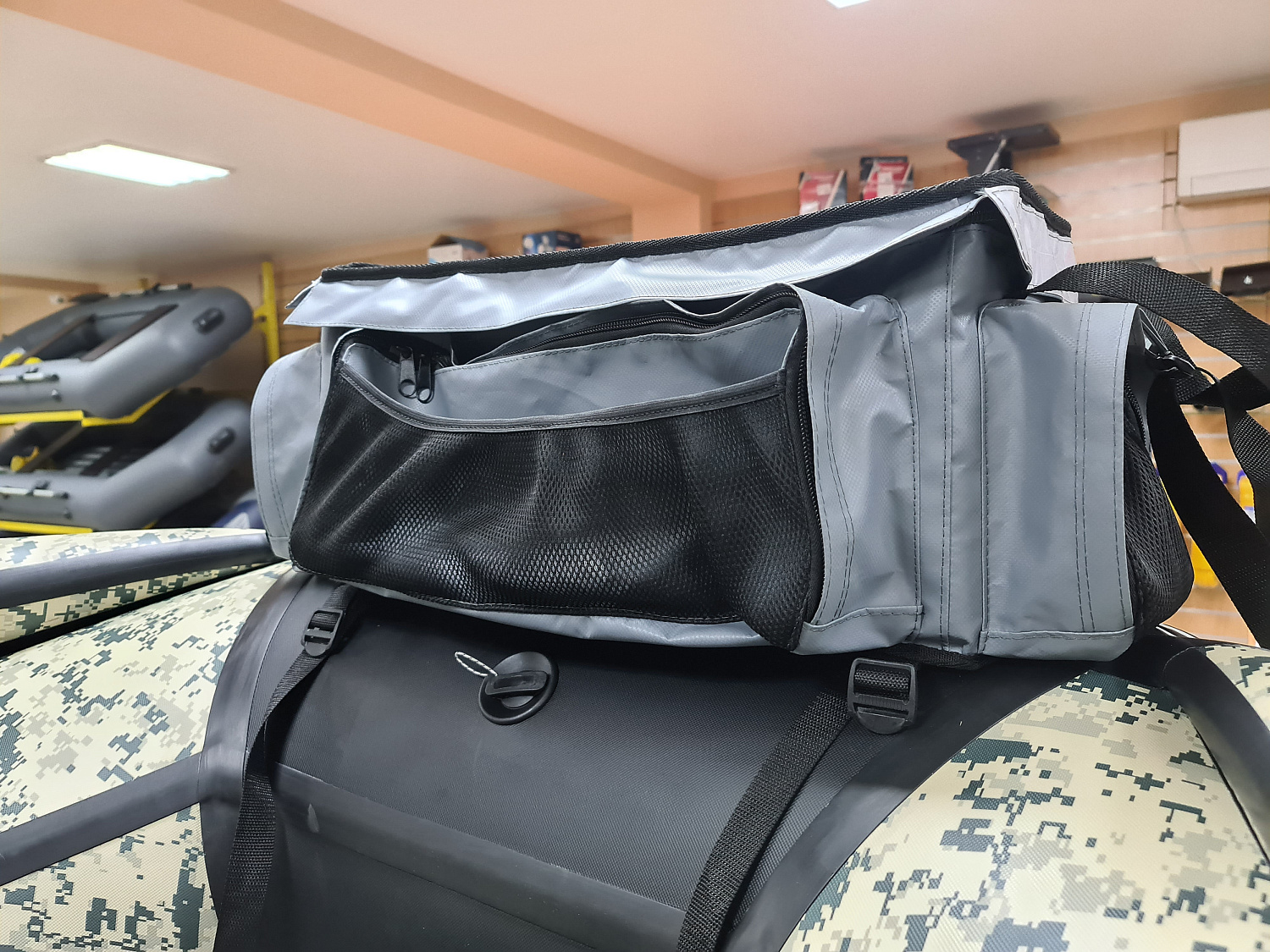 СУМКА ЛЮКС НА БАЛЛОН ДЛЯ ЛОДОК ПВХ 50Х25Х25 СМ в Нижнем Новгороде