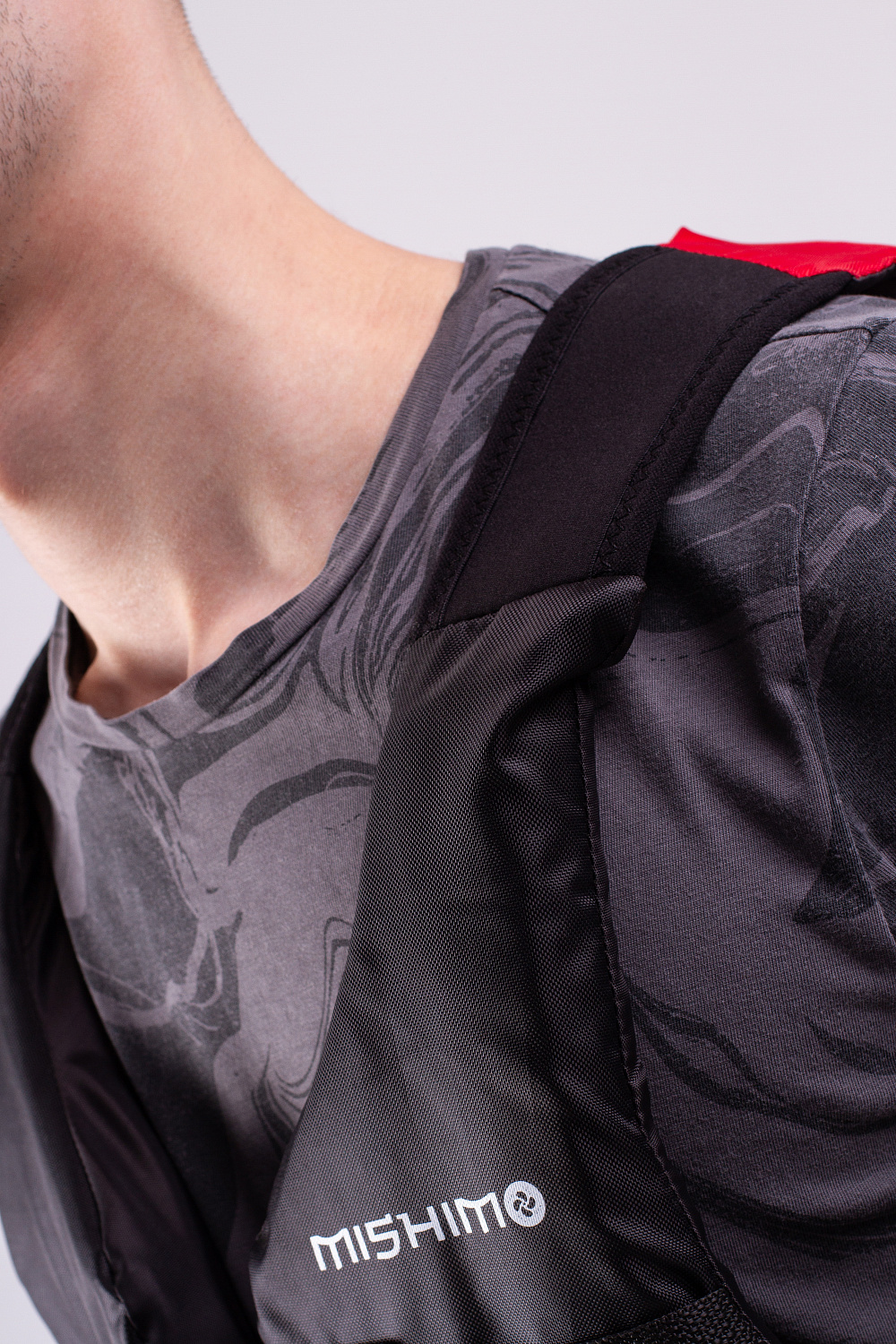 Жилет спасательный MISHIMO PRO Премиум качества Черно-красный в Нижнем Новгороде